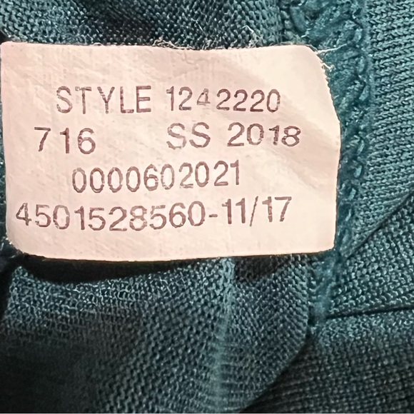 Under Armour Men’s 1/2 zip teal green long sleeve pullover loose fit XL - Picture 5 of 5